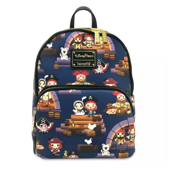 Disney Pirates of the Caribbean Mini Backpack by Loungefly - Picture 1 of 11